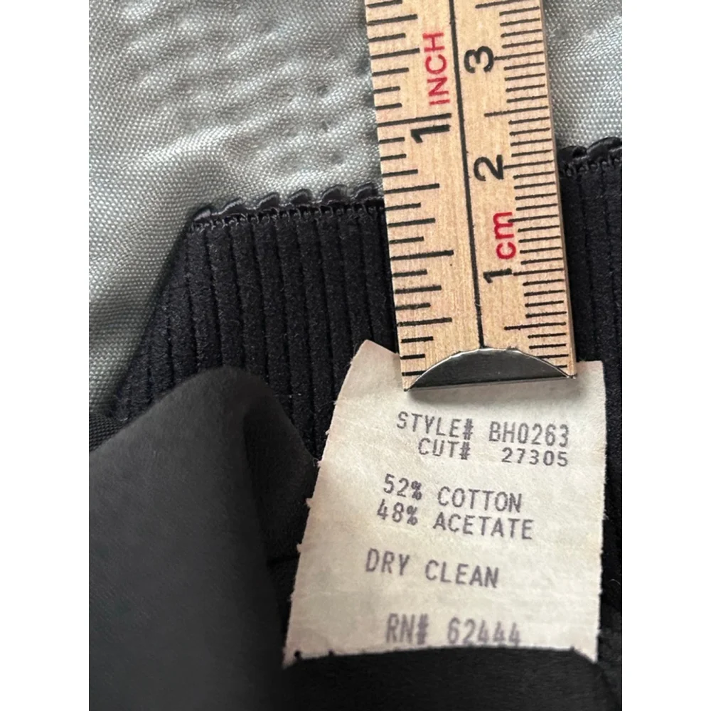 Nicole Miller Black Strapless Evening Gown Dress Size 0 NWT - Picture 10 of 16